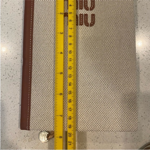 Miu Miu Brown and White Notebook - Picture 9 of 10